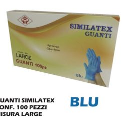 Guanti Similatex Blu Set 100 Pz. Large-8012212953823