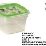 Frigo Box Snipslock Set 2 Pz. Quadrato Lt.1-8001136901522