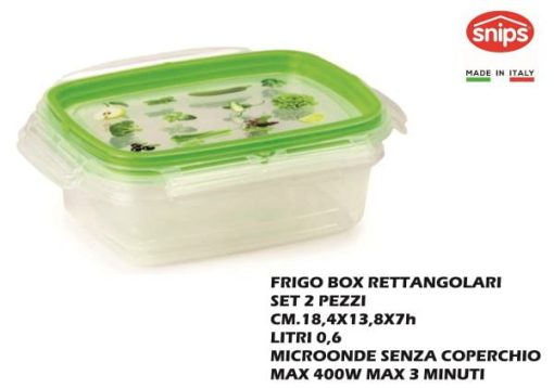 Frigo Box Snipslock Set 2 Pz. Rett.Re Lt.0