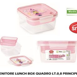 Contenitore Lunch Box Quadro Lt.0