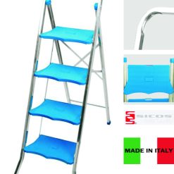 Sgabello Alluminio 4 Gr.Philos-8016377391407