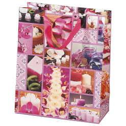 BUSTA CARTA REGALO CM.26X12X32h COL. ASS.