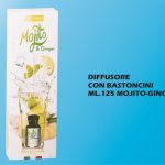 Diffusore Fragranze Con Bastonc. Ml.125 Mojito Gin-8021785618091