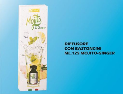 Diffusore Fragranze Con Bastonc. Ml.125 Mojito Gin-8021785618091