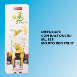 Diffusore Fragranze Con Bastonc. Ml.125 Mojito Red-8021785618145
