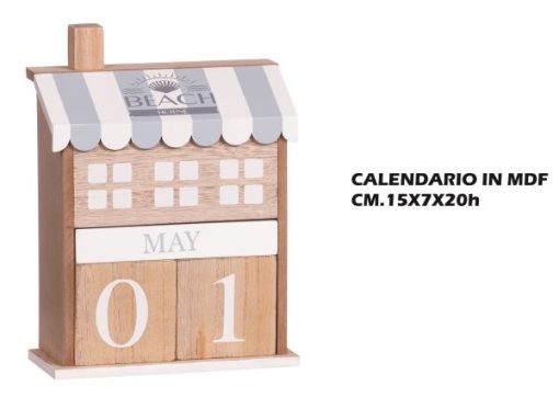 Calendario In Mdf Cm.15X7X20H-8021785685147