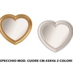 Specchio Mod. Cuore Cm.43X46 2 Col.-8021785688537