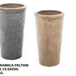 Vaso Ceramica Felton Cm.13