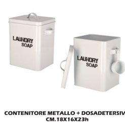Contenitore Detersivo + Dosatore Cm.18X16X23H-8021785721180