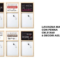Lavagna Magnetica+Penna Cm.31X60 6 Dec.-8021785744059