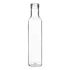 BOTTIGLIA MARASCA CC.250 D.31,5X18 TRASPARENTE OLIO ACETO