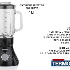 Frullatore Blender Bicch. Vetro 300/400W-8001064739556