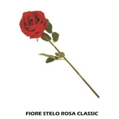 Fiore Stelo Rosa Classic-8031244211374