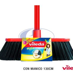 Scopa Style Con Manico Metallo Cm.130-4023103178212