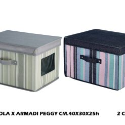 Scatola X Armadi Peggy Cm.40X30X25H 2 Col.-8021785728776