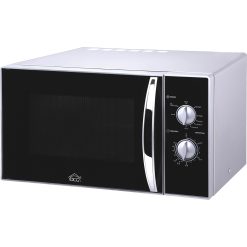 Forno a Microonde 800W 25L con Funzione Grill da 1000W Fornetto con Timer 35 Minuti e Opzione Scongelamento