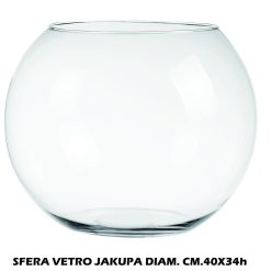 Sfera Vetro Jakupa Diam. Cm.40X34H-8021785425330