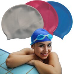 Cuffia In Lattice Piscina Elastico 14+ Anni – Adatta Nuoto Sport Acqua, Adulti e Ragazzi, Colori Assortiti