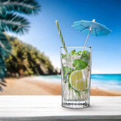 Bicchiere Acqua in Cristallo Timeless Tumbler da 44cl Set 6pz - Splendente Elegante per Acqua, Aperitivi, da Ristorante, Casa - immagine 4