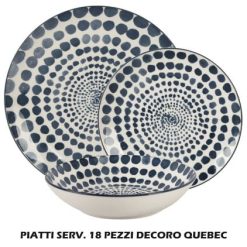 Piatti Serv. 18 Pz. Quebec-8056234691615