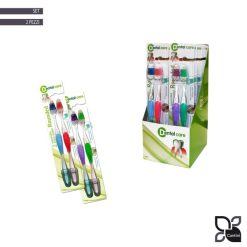 Spazzolino X Denti Set 2 Pz. Con Coprispazzolino-8008240872519