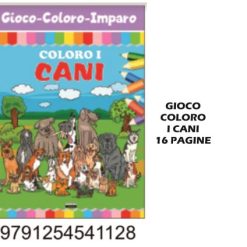 Gioco Coloro Imparo Coloro Cani 16/A-9791254541128