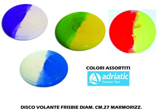 Disco Volante Frisbie Diam. Cm.27 Marmorizz.-8002936644008