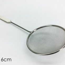 Schiumarola Cm.16 Con Manico Col. Bianco-8015361121358