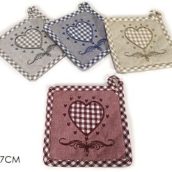 Presina Con Ricamo Cm.17X17 4 Ass.-8015361327675