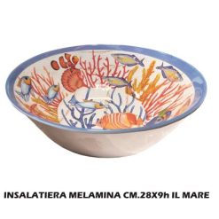 Insalatiera Melamina Cm.28X9H Il Mare-8055684930183