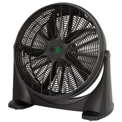 VENTILATORE DA PAVIMENTO NERO GRECALE