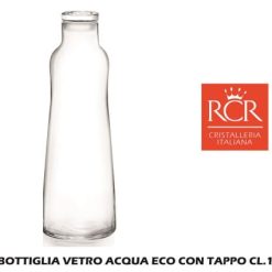 Bottiglia Vetro Acqua Eco Con Tappo Cl.109-8007815276233