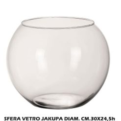 Sfera Vetro Jakupa Diam. Cm.30X24