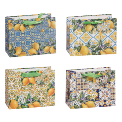 BUSTA REGALO CARTA CM.42X12X31h 4 DECORI