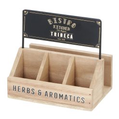 CONTENITORE MDF+FERRO CM.17X12X16h