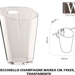 Secchiello Champagne Marea Cm.19X25