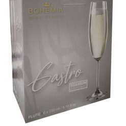 Calice Gastro Conf. 6 Pz. Cl.23 Flute Bohemia-8595135528168