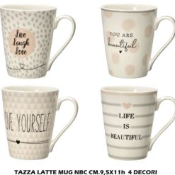 Tazza Latte Mug Nbc Cm.9