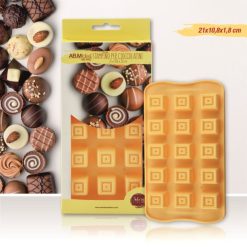 Stampo Silicone Cioccolatini Cm.21X10