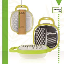 Grattugia Con Contenitore Cm.24X19X6