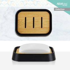 Poggiasapone Ps Nero Cm.12X9X2