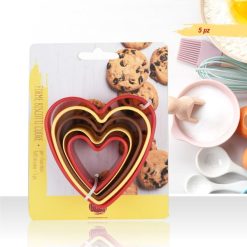 Formina Tagliabiscotti Set 5 Pz. Dis. Cuore-8050767499090