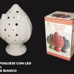 Pumo Con Led Cm.24H Bianco-8057960560206