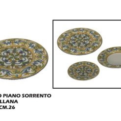 Piatto Piano Sorrento Cm.26-8057960564242