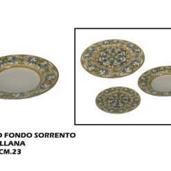 Piatto Fondo Sorrento Cm.23-8057960564259