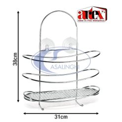 Portashampoo Grande Star Cromato-8001579916251