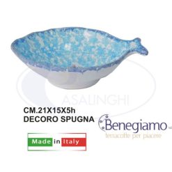 Piatto Pesce Fondo Cm.21X15 Marina-8056364865320