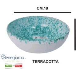 Coppetta Cm.19 Schizzato Verde-8032770502530