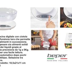 Bilancia Cucina Elettr. Kg.5 Div. 1 Gr. 4Xaa-8056420220964