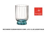 Bicchiere Florian Rocks Conf. 6 Pz. Cl30 Lucent Blu-8004360095258